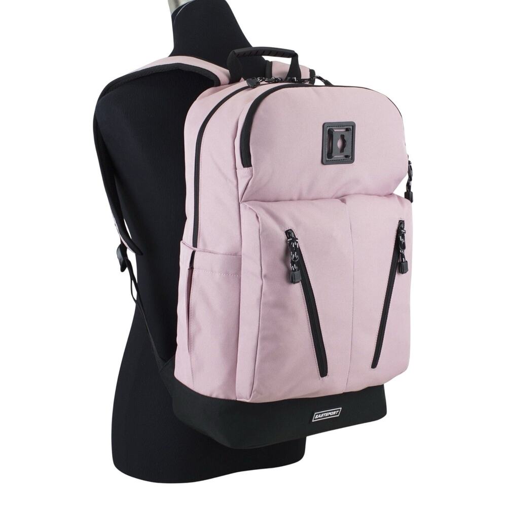 Eastsport Academic Backpack Pockets Pink School Travel Trail Sports Bag NEW
